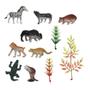 Imagem de Kit Animais da Selva Etilux com 11 Peças