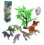 Imagem de Kit Animal Dinossauro De Plástico Nature The Zoo Caixa Pvc Com 8 Peças