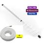 Imagem de Kit Antena de TV Digital Externa 16 Dbi HDTV UHF C/ Cabo 10m