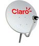 Imagem de Kit Antena Parabólica 60cm Claro Tv Pré-Pago com 1 RecepItor Digital SD  Visiontec