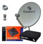 Imagem de Kit Antena Parabolica Digital Century 60 cm completa