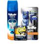 Imagem de Kit Aparelho de Barbear Gillette Proglide Styler + 2 Cargas Fusion Proshield + Gel Fusion Proglide Hidratante