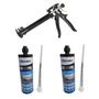 Imagem de Kit Aplicador Manual e 2 Chumbador Químico Ancora APL380 AQL380PRO