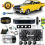 Imagem de kit Ar Condicionado Automotivo GM Opala + Suporte Universal