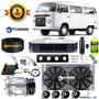 Imagem de Kit Ar Condicionado Automotivo VW Kombi + Suporte Universal