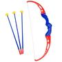 Imagem de Kit Arco 3 Flechas + Alvo 6 Pecas 55cm  Arrow Bows TOYS-190169 - 99express