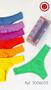 Imagem de Kit Arco-íris 7 calcinhas FIO Diamantes Lingerie TAM P