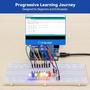 Imagem de Kit Arduino SunFounder Ultimate 3 em 1 - IoT, Carro Inteligente e Básico - com Tutoriais Online
