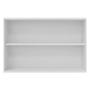 Imagem de Kit Área de Serviço e Lavanderia com 02 Armários Aéreo 80cm e 60cm 100% MDF Branco - Abmaza