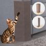 Imagem de Kit Arranhador Gato Protetor de Sofá 2 Pçs Bege Resistente