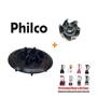Imagem de Kit Arrastes Originais do Motor e Do Copo Liq Philco PLQ912 PLQ1010 PLQ1212 PLQ1414 PLQ1500