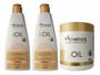 Imagem de Kit Arvensis Tec Oil Shampoo + Condicionador + Máscara 500G