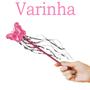 Imagem de Kit Asa De Borboleta E Fada Vara E Tiara Primavera Carnaval Varinha Asinha Sainha Arquinho Brincar Meninas Crianças Top