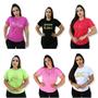 Imagem de Kit Atacado 5 Camisetas T-shirt Frases Evangélicas