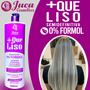 Imagem de Kit Ativo Progressiva Organica Matizadora + Que Liso Juca 2x1l + Mascara Hidrata 300g Roffer