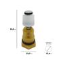 Imagem de Kit Auto Stop com By Pass Microswitch Compatível com Lavajato DWT LAD1400
