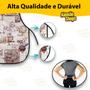 Imagem de Kit Avental + Puxa Saco Impermeável Cozinha Lavanderia Porta Sacola Lavável Suporte Saco Multiuso