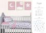 Imagem de Kit Baby 2 peças para berço padrão americano - 100% em malha de algodão - Bichinhos Rosa e Azul