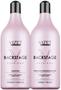 Imagem de Kit Backstage Nutrição Intensiva Shampoo + Máscara Vizet 1LT
