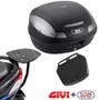 Imagem de Kit Bagageiro Yamaha Nmax160 2021+ Scam Spto534 + Bauleto 47L Givi Monolock Simply E470Nt Lente Fumê