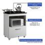 Imagem de Kit Balcão Cooktop 1 Porta com Fogão Chef 4 Bocas Bivolt