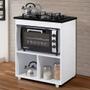 Imagem de Kit Balcão Cooktop Itatiaia com 1 Porta e Fogão Cooktop 4 Bocas