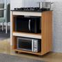 Imagem de Kit balcão cooktop turim com fogão cooktop 4 bocas chamalux bivolt