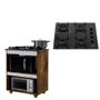 Imagem de Kit Balcão Cooktop Turim com Fogão Cooktop 4 Bocas Itatiaia
