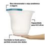 Imagem de Kit Balde 8,5 Litros Bacia Plástica 14 Litros Para Limpeza Casa Lavanderia - Sanremo