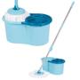 Imagem de Kit Balde Dobravel Retratil 10 Lts Compacto + Mop 13 Lts com Balde Centrifuga