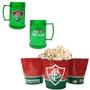 Imagem de Kit Balde Pipoca 2,5L+ Caneca Gel Cerveja Gelada Fluminense