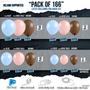 Imagem de Kit Balloon Garland KatChon Blue Brown Tan, pacote com 166