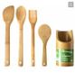Imagem de Kit Bamboo Com 5 Peças Com Suporte Starhouse