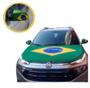 Imagem de Kit Bandeira Brasil Capo E Retrovisor Carro Copa Do Mundo