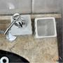 Imagem de Kit Banheiro 4pç Dispenser Saboneteira Porta Escova Cerâmica