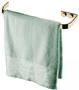 Imagem de Kit banheiro lavabo dourado 03 peças Future porta toalha duplo 60cm,toalheiro rosto 22 cm e papeleira 