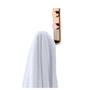 Imagem de Kit Banheiro Rosé Gold Porta Toalha 60cm/22cm + Gancho + Suporte Papel Higiênico - Future