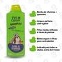 Imagem de Kit Banho Escova de Banho Pet c/ Reservatório Para Shampoo + Shampoo d Vitaminas Pet 700ml pH Neutro