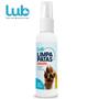 Imagem de Kit Banho Para Pets Shampoo 300ml + Leave In 300ml + 3 Perfumes 60ml + Limpa Patas Lub Pet