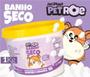 Imagem de Kit Banho Seco + Banheira Retangular Para Hamster Chinchila