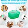 Imagem de Kit Banho Tosa Lava Pets  Escova Silicone 3 Em 1