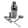 Imagem de Kit Bar 5pçs Coqueteleira Profissional Aço Inox 550ml Caipirinha