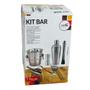 Imagem de Kit Bar Profissional com 7 Peças  Aço Inox