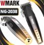 Imagem de Kit Barbeiro Wmark Maquinas Gold Ng 2038  Ng 325  Tesouras Cor Preto 110v/220v