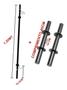 Imagem de Kit Barra Body Pump + Par Barra Oca 40 Cm - 3 Unidades