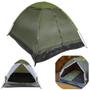 Imagem de Kit Barraca 3 Pessoas Coluna D Agua 300mm Pantanal + Colchonete Casal Camping