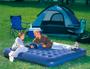 Imagem de Kit barraca camping 5-8 pessoas + colchão casal inflável