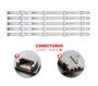 Kit barramento de led compativel 42ln5460 - 10 barras - GENERICA Imagem de Kit barramento de led compativel 42ln5460 - 10 barras