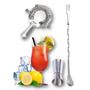 Imagem de Kit Bartender Bar Drinks Coqueleira Dosador Coador Colher