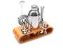 Imagem de Kit Bartender Stylus Profissional com 12 Peças em Aço Inox   750ML UnyHome